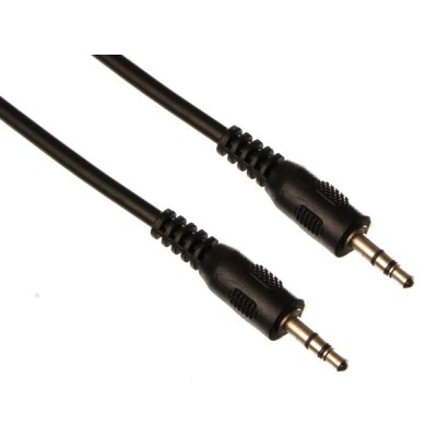 CABLE STEREO 3.5MM 5N NEGRO
