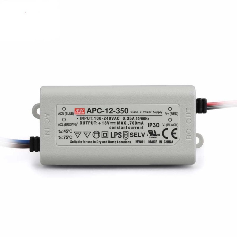 Transformador de corriente constante AC/DC 700mA (Driver) para LED