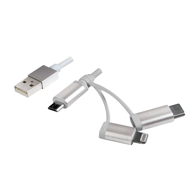 Cable 1mt. USB-A 2.0 macho...