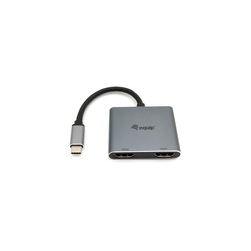 Adaptador USB-C a 2 x HDMI Hembra