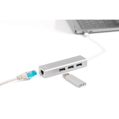USB Type-C™ 3-Port Hub +...
