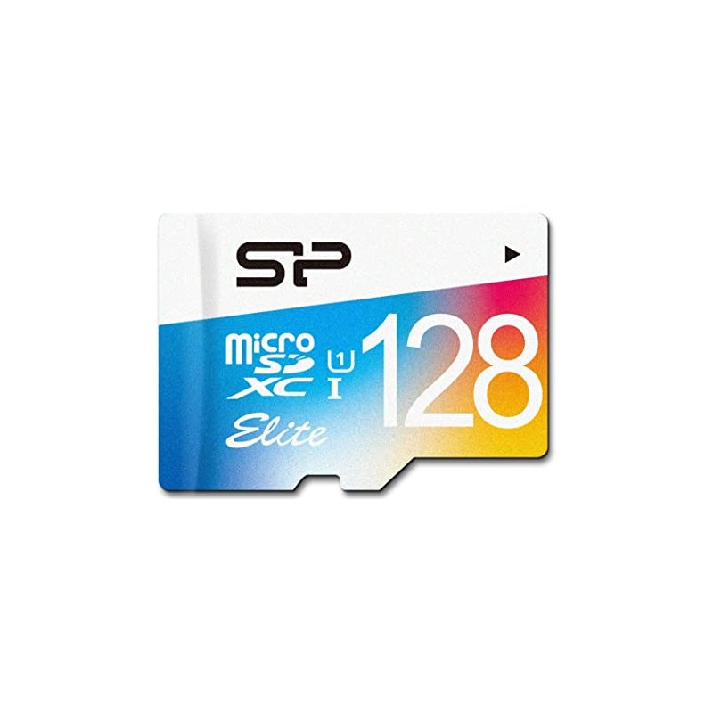 Tarjeta Micro SD 128GB Clase 10-Adaptador