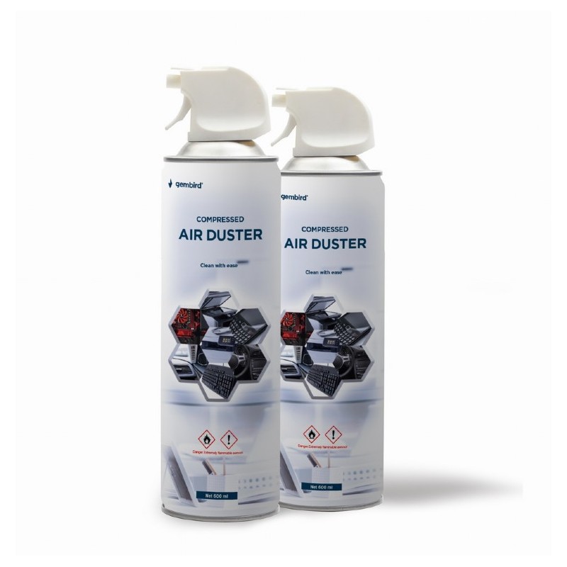 PRIME JJ- PACK 6 Spray de Aire comprimido a base de gas para limpieza de  material electrónico, 400 ml (6) : : Oficina y papelería