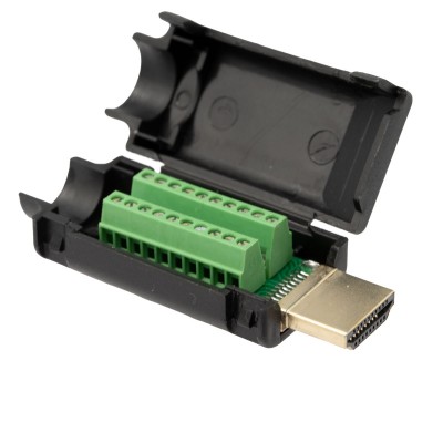 Conector HDMI con terminales