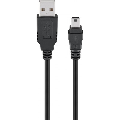 Cable USB-Mini USB 5Mts M/M