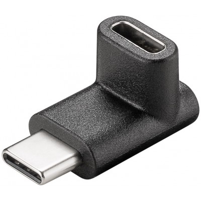 Adaptador USB-C M/H acodado