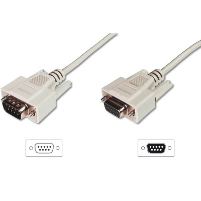 CABLE 3MTS M/H 1:1 DB9