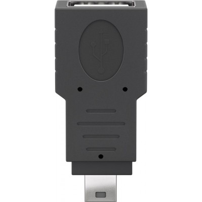 Adaptador.USB-A h/mini 5P m