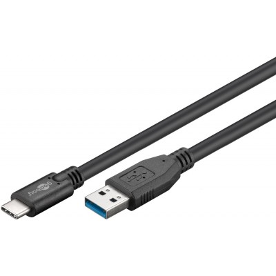 Cable.USB-C/USB-A m/m 3mts