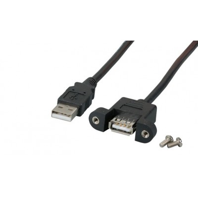 Cable 2mts USB chasis m/h