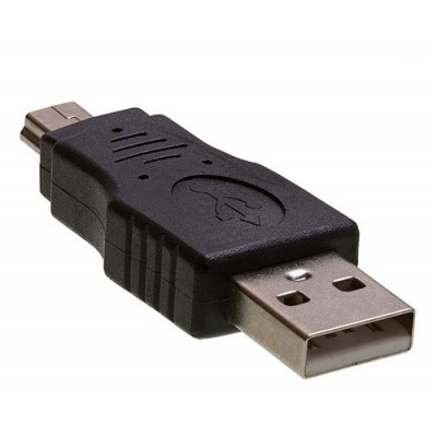ADAPTADOR MINI USB A USB-A M/M