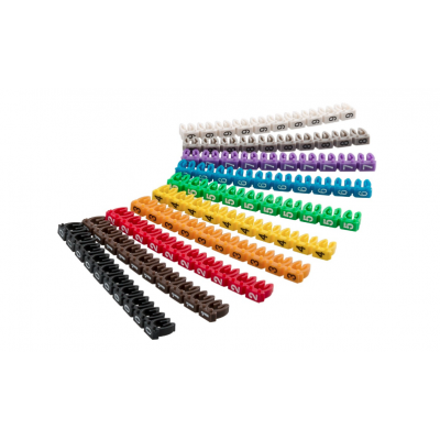 KIT MARCAJE CABLE 2.5MM 0-9