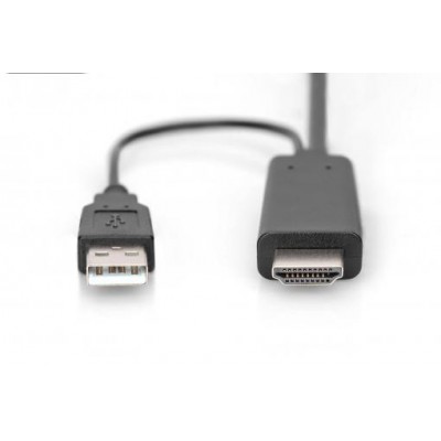 Cable adaptador 4K HDMI a DisplayPort 2 mts.