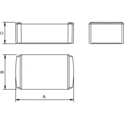 Retex Minibox Nº 1 - Caja Universal Metálica - 40 x 25 x 55 mm - 31040101