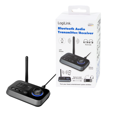 August Receptor transmisor de audio Bluetooth 5.0, conexión dual para  auriculares de TV y altavoces HiFi MR280 - Multipunto, baja latencia,  estéreo