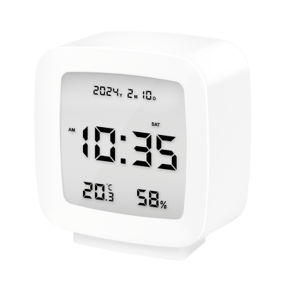 Reloj alarma termo/higrómetro