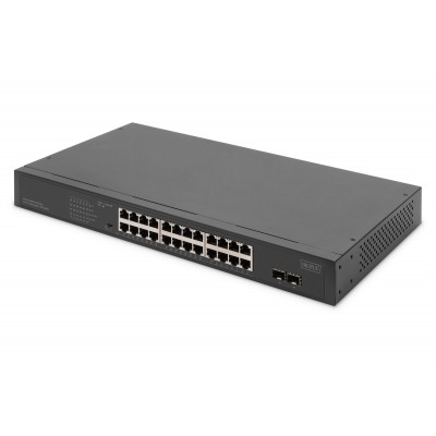 Switch 24x 2x SFP para rack...