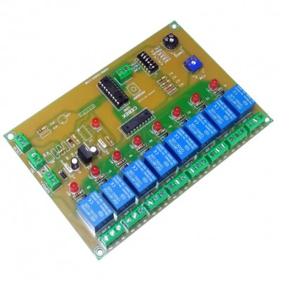 MANDO SECUENCIAL 8 SALIDAS