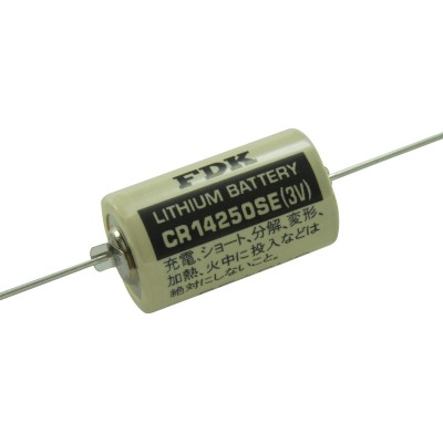 PILA LITIO 1/2AA AXIAL 3V
