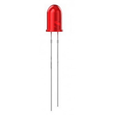 LED ROJO 5 mm STANDARD 2.2V
