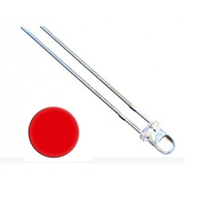 LED ROJO INTERMITENTE 3MM...