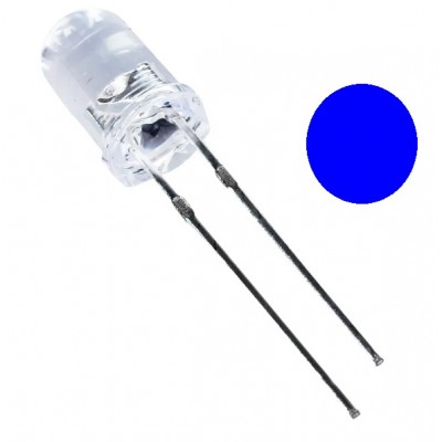 LED AZUL ALTO BRILLO 5MM...