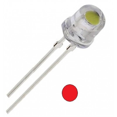 LED ROJO PERFIL BAJO 4.8mm...