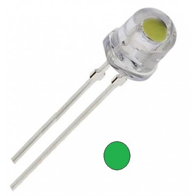 LED VERDE PERFIL BAJO 4.8mm...