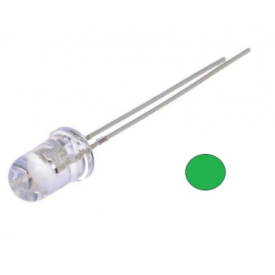 LED VERDE INTERMITENTE 5MM...