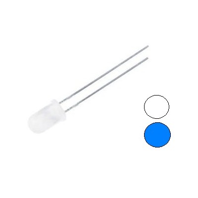 LED BLANCO/AZUL 5MM...