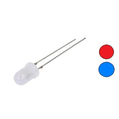 LED INTERMITENTE ROJO-AZUL...