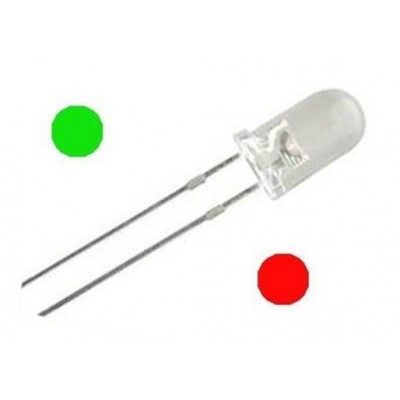LED BICOLOR 5MM 2PIN...