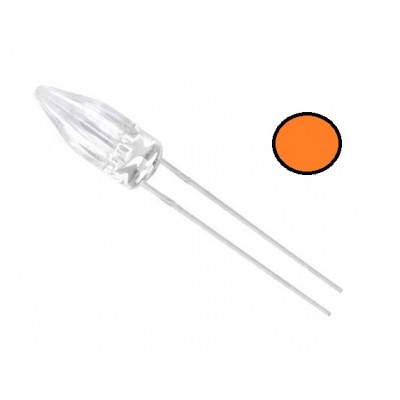 LED 5mm EFECTO LLAMA BLANCO...