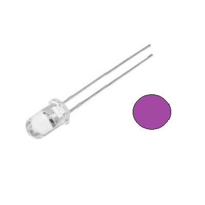 LED 5MM VIOLETA LAVANDA...