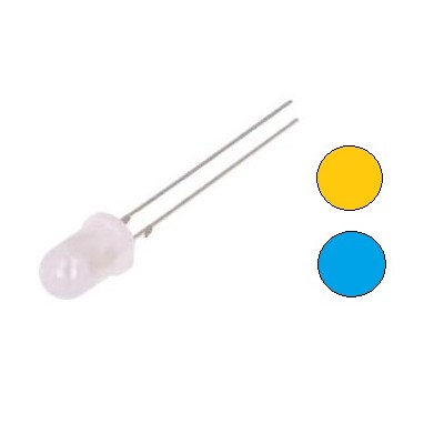 LED AMBAR-AZUL INTERMITENTE