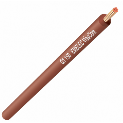 CABLE 1X1mm² MARRON...