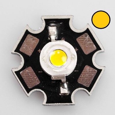 LED 3W AMBAR 113LM 2.5V 0.7A