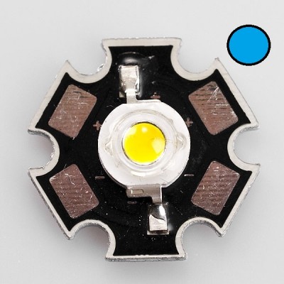 LED AZUL 3W 39LM 130º 3.8V...