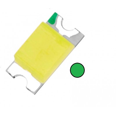LED SMD 1206 VERDE 2.5V