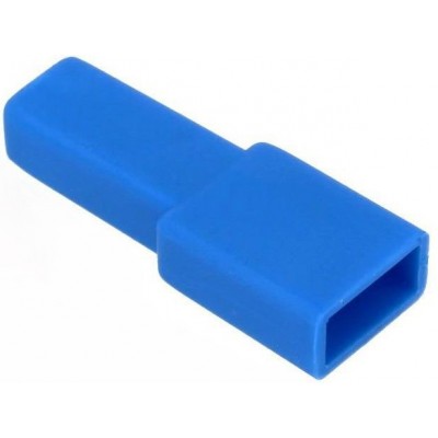 BOLSA 30 FUNDAS AZULES 6.3mm