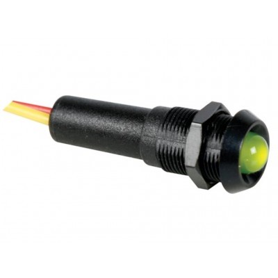LED 24V VERDE CAJA NEGRA