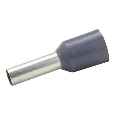 100 PUNTERAS HUECAS 2.5mm² 8mm