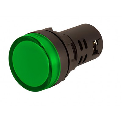 PILOTO LED MULTICHIP VERDE 12V