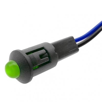 PILOTO LED VERDE 24 VDC