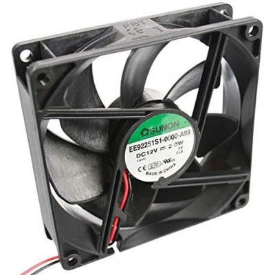 VENTILADOR 90X90X25MM 12VDC