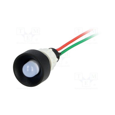 PILOTO LED BLANCO 10mm 230V