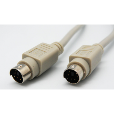 CABLE MINI DIN - 6 MACHO -...