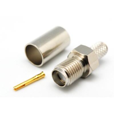 CONECTOR SMA HEMBRA CRIMPAR...