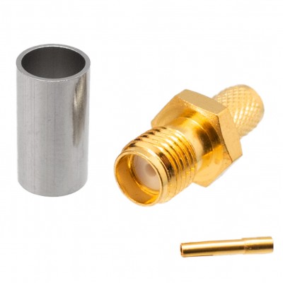 SMA HEMBRA PANEL CABLE RG58