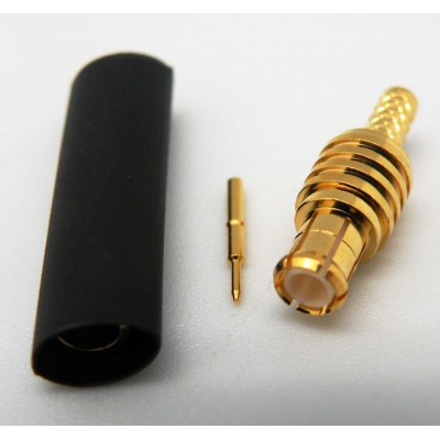 CONECTOR MCX MACHO CRIMPAR...